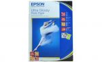 S041927 EPSON Ultra Glossy Photo Paper A4, 300г/м2, бумага 15листов